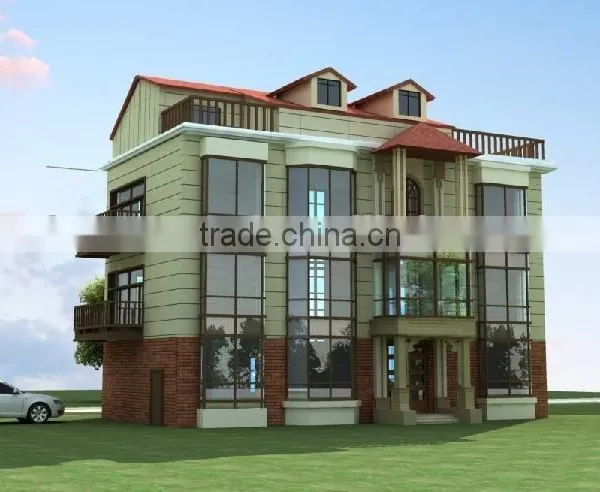 Light Gauge Steel Affordable House Prefabricated Beautiful Light Steel House photo-2