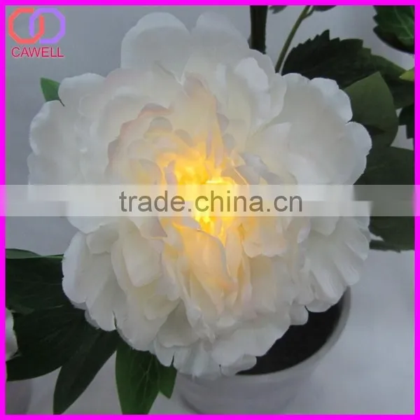 Wholesale Artifiical Peony Led Illuminate Flower Pot photo-2