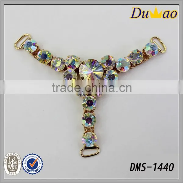 Hot Sale Rhinestones Glass Stones Woman Shoes Decoration Accessories