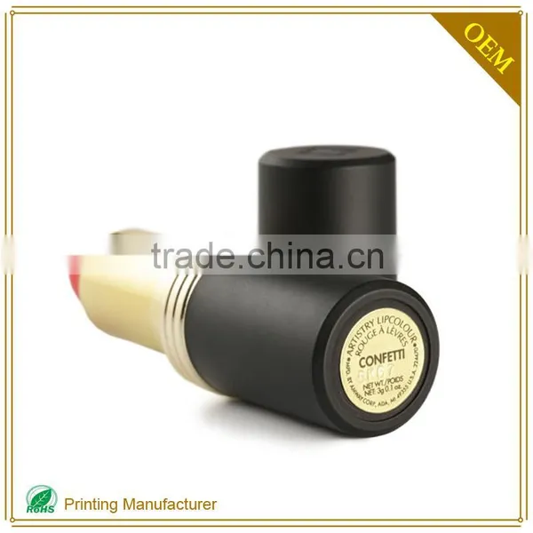 Customed Cheaped Lipstick Sticker Label With Double Layer Stickers photo-5
