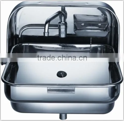 RV Stainless Steel One Burner Gas Stove With Kitchen Sink GR-600 photo-6