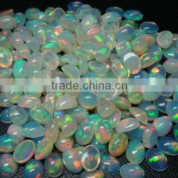 6x8Ethiopian Opal Cabs, ++AAA Quality, Good Color photo-4
