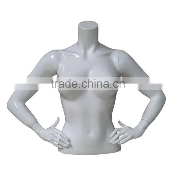 Female Half Body Mannequin With Straight or Bent Arms photo-4