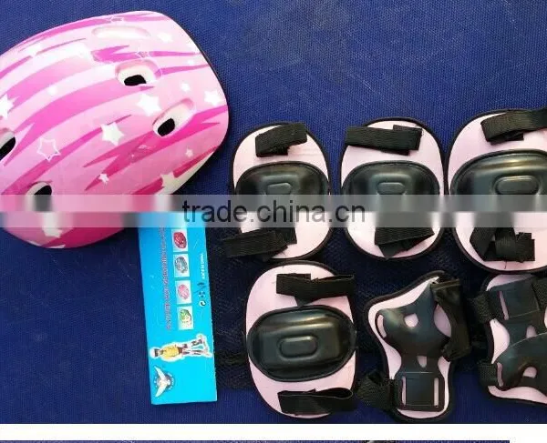 Children / Kids Protective Gear Sports Safety Pad Safe Guard Inline Roller Skating Biking Knee Elbow Wrist Support Pad and Helme photo-3