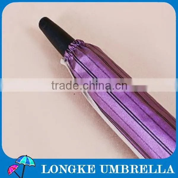 Good Quality Different Colors of Stripe Golf Umbrella photo-5