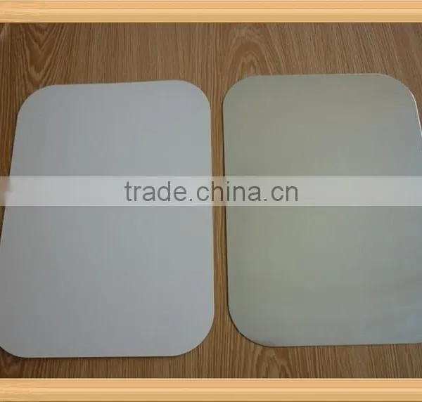 Supply High Quality Airline Coated Smooth Wall Aluminum Foil Lunch Box Lid photo-2