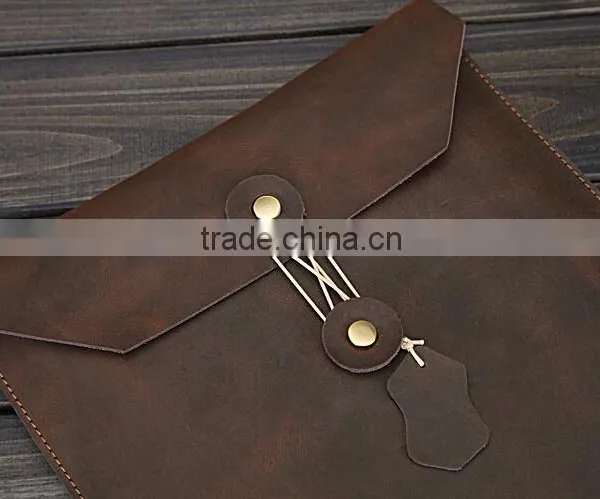 2016 High Quality Real Leather Business File Case and Leather Bags for Tablets photo-5