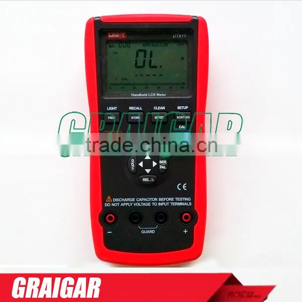 Portable Handheld LCR Meters UNI-T UT611 Inductance Capacitance Resistance Frequency Tester With Series/Parallel Mode LCR Meters photo-2