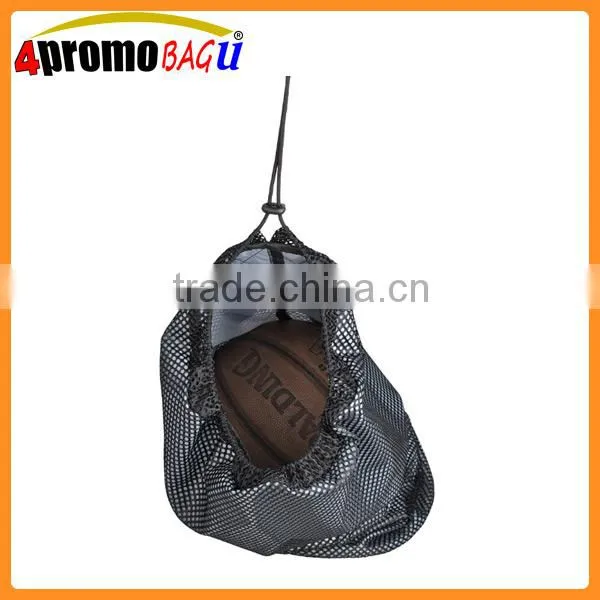 Lightweight Mesh Drawstring Basketball Bag Sprot Beach Ball Bag photo-6