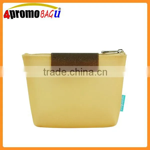 Supplier Cute Yellow Silicon Cosmetic Bag Waterproof photo-4