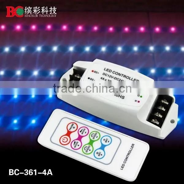 DC12V 700mA*3Channels RF Remote Control Mini Led rf Rgb Controller photo-2