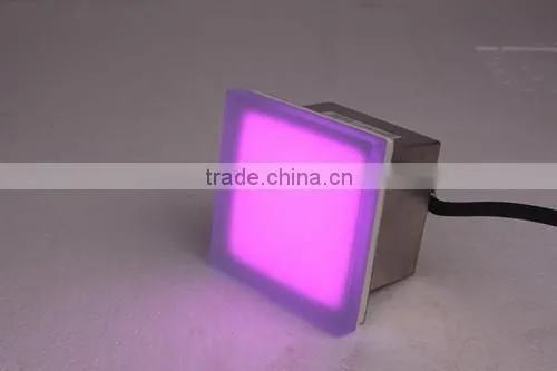 Frosted Glass Outdoor Inground Led Light Led Tiles ,led Floor Tile Light, Led Light Tile photo-3