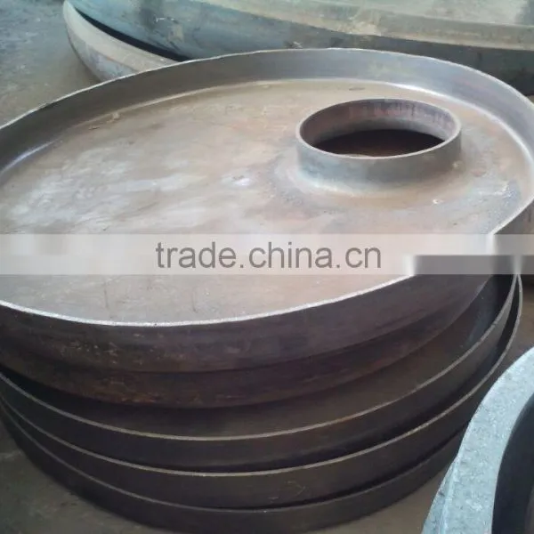 Flat Punching Dish Head With Manual Hole for Gas Steam Boiler photo-5