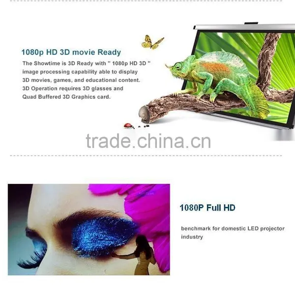 2D to 3D Full HD LED Projector C5D From China Manufacture photo-3