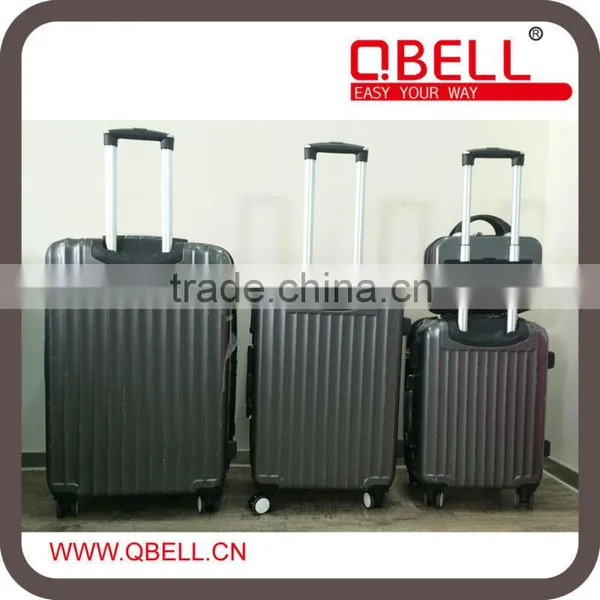 2015 NEW ABS+PC Hard Luggage Trolley Case With Vanity Case High Quality,360 Degree Wheel,business Style With TSA Lock photo-3