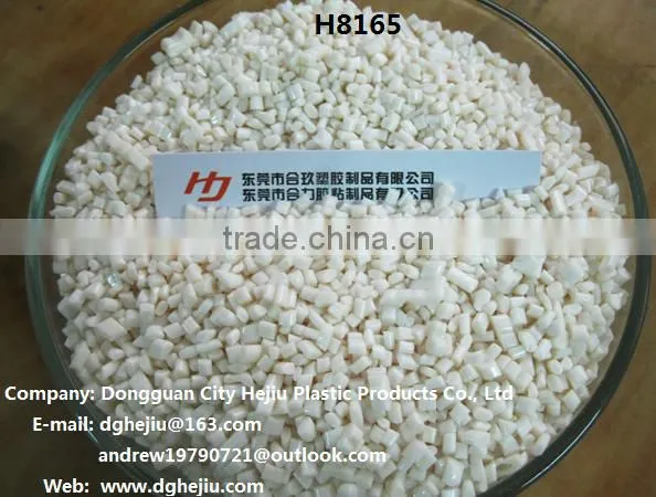 China Factory Sales White Polyester Leather Product Usage Hotmelt Adhesive Glue Granule H8165