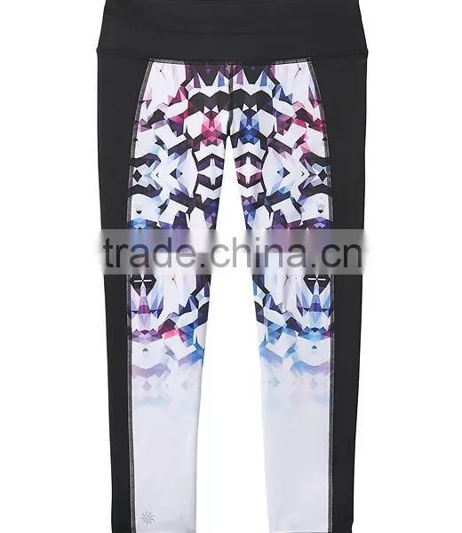OEM Custom Made Dry Fi Brazilian Yoga Pants Fitness Capris photo-4