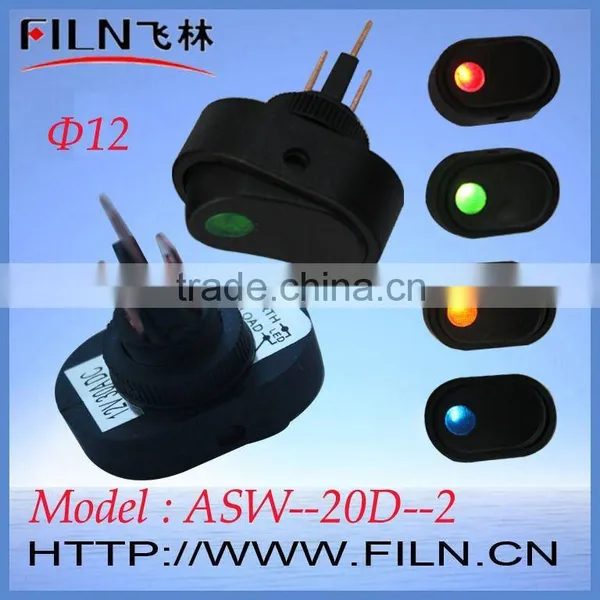NEW Style ASW-20D-2 Car Switch 30A 12V DC FILN