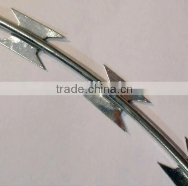 BTO-30 Razor Barb Wire Hot Dipped Galvanized Technology
