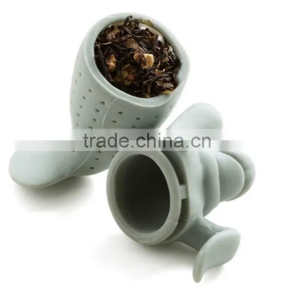 Animal Shaped Manatee Silicone Novel Tea Infuser photo-2