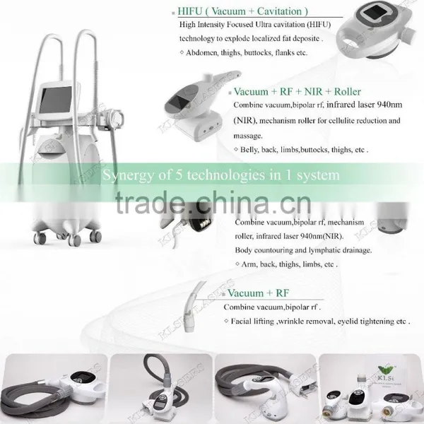 Ultrasonic Liposuction Cavitation Slimming Machine 2016 Fat Multipolar Rf Handpiece 10MHz Km Electronics Cavitation Rf Slimming Machine photo-2