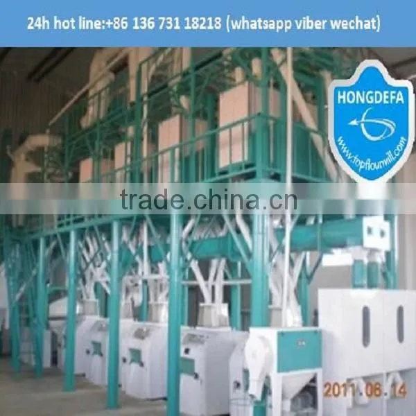 50t Maize Flour Milling Machine in Africa photo-3