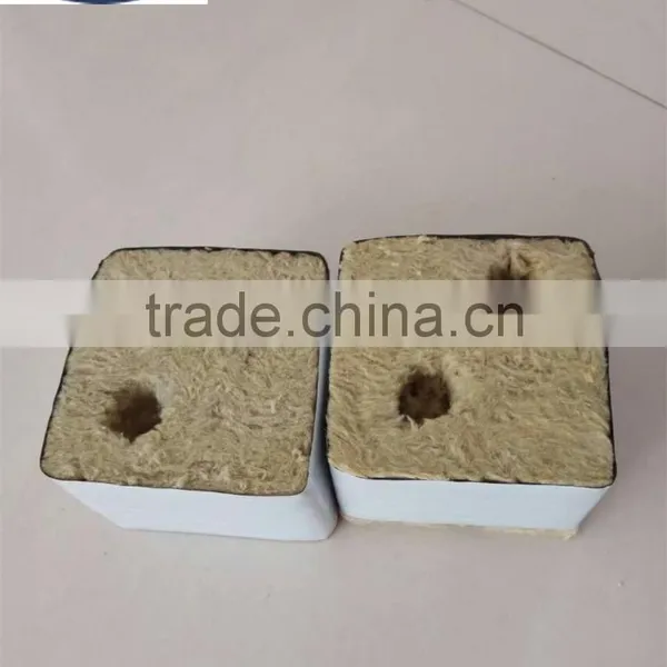 Plant Fiber Material Hydroponic Rock Wool 4X4X4 INCH 6X6X6 INCH photo-5