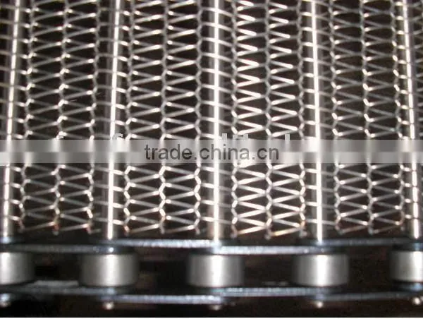 Wire mesh conveyor belt
