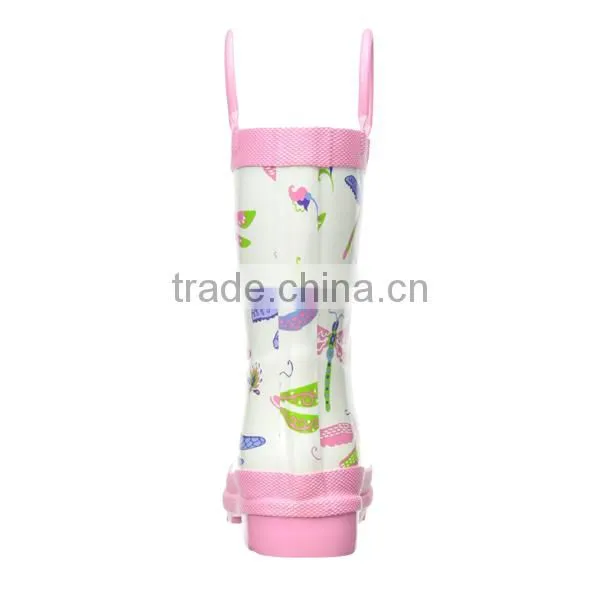Girls Dragonfly Printed Rain Boot photo-2