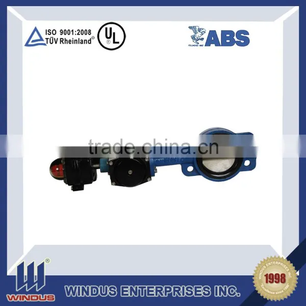 PN54 Pneumatic Hydraulic Drive Tri-clamp Butterfly Valve photo-4