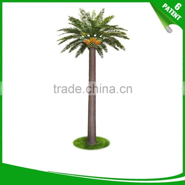 Date Palm Canariensis Tree Street Light Lamps Streetlight photo-3