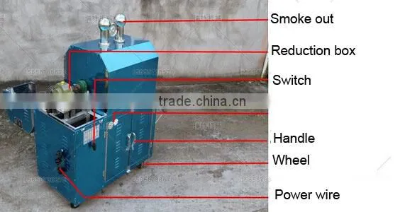 Big Capability Gas Type Peanut Frying Machine,peanut Fryer