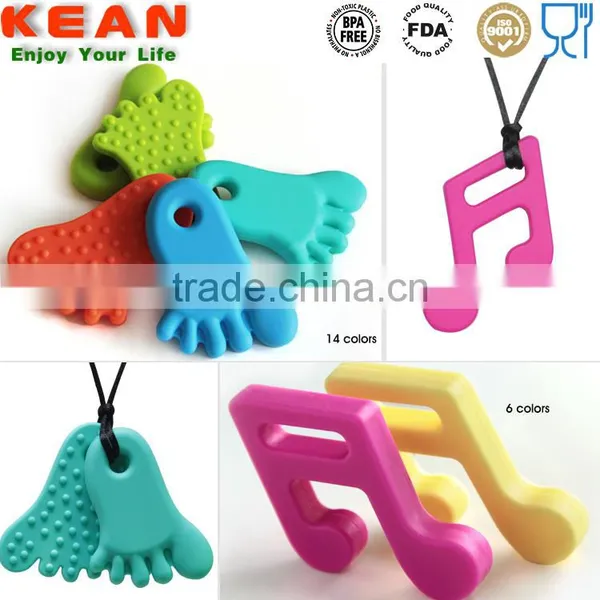 Pendant Baby Cute Toy Make By Food Grade Teething Pendant photo-4