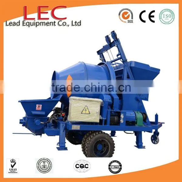 JBT30 P1 30CBM per Hour Mini Trailer Concrete Mixer Pump photo-4