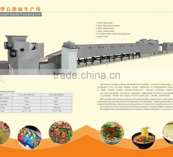XBF-III Small Business Instant Noodle Making Machine Line photo-4