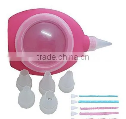 Silicone Macaron Cake Tools Icing Piping Decorating Pen photo-3