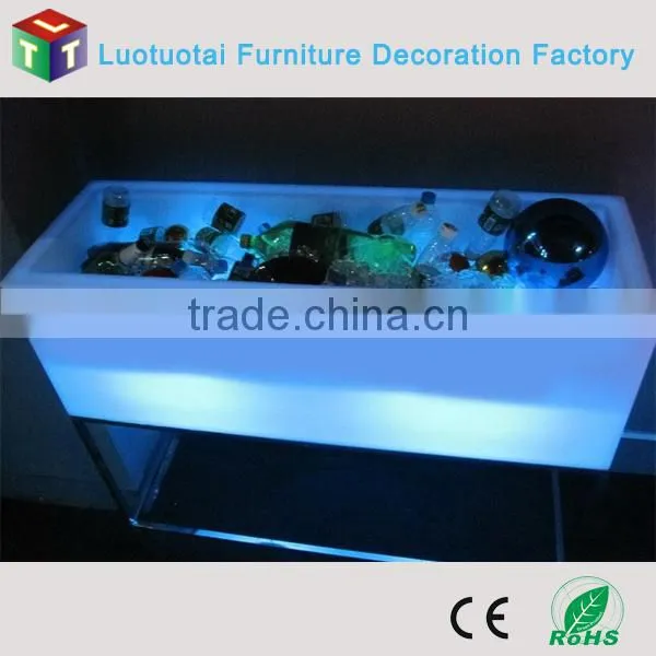 Party/event Supplies Remote Control Illuminated LED Wine Cooler/ice Bucket photo-3