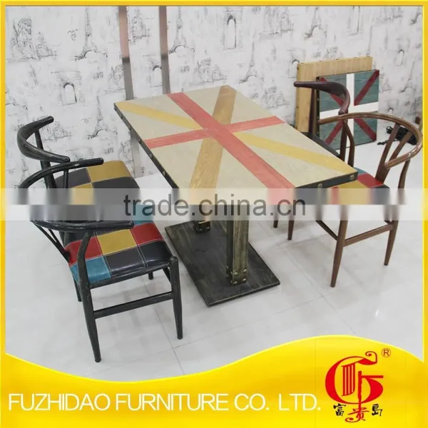 New Wrought Iron Bench Table With Themed Restaurant photo-2