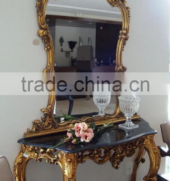 French Furniture Wholesale Marble Top Console For Living Room Decor photo-2