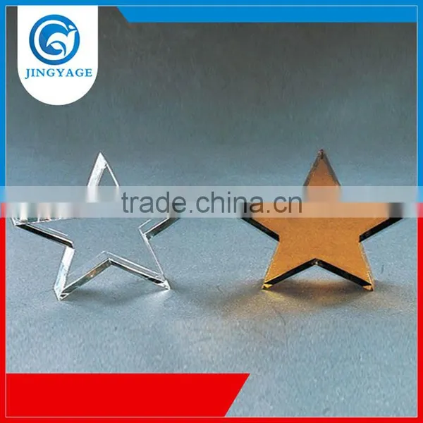 Jingyage Customized Glass Paperweight Star Glass Paperwight Glass Star Paperweight Gift photo-2