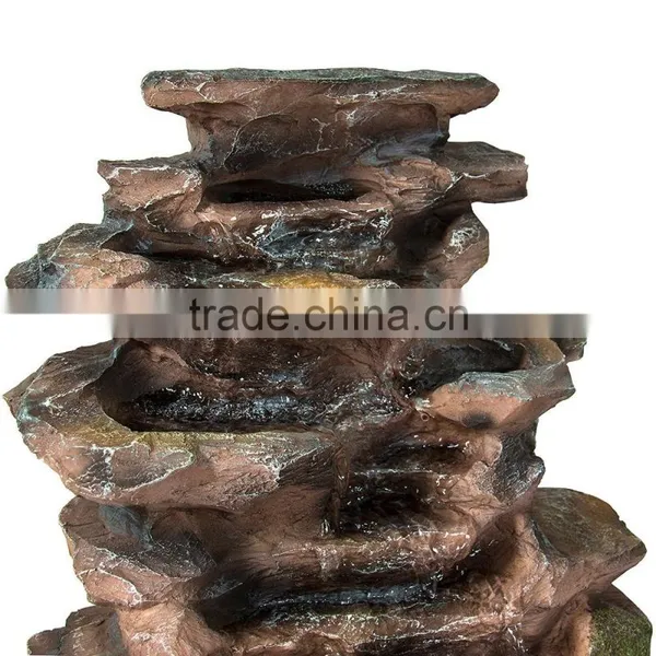 Indoor Tabletop Fountain With Multicolor LED Lights photo-3