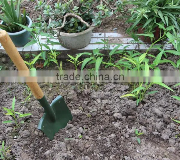 Comfortble Agriculture Farming Wooden Handle Garden Mini Hand Snow Shovel/non Sparking Brass Shovel photo-4