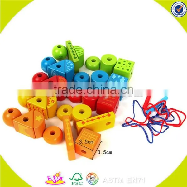 Wholesale Wooden Blocks Beaded Toy for Kids, Diy Wooden Blocks Beaded Toy for Kids, Funny Wooden Blocks Toy for Kids W11E043 photo-5