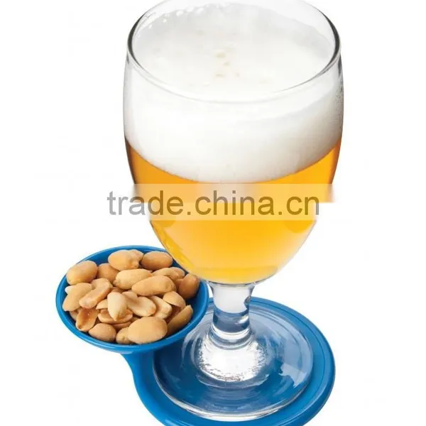 2016 Wholesale Set of 4 Plastic Drinks and Snacks Coasters photo-4