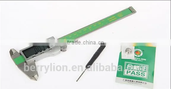 Berrylion Digital Display Stainless Steel Venier Caliper 150mm Clear Scale Venier Caliper photo-3