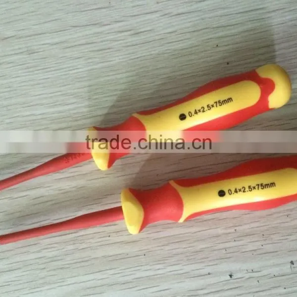 High Quality VDE Screwdrivers for Slotted Screw, Insulated Screwdriver Design photo-5