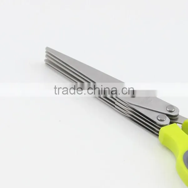 Five Sharp Blades Time-Saving Kitchen Shears Herb Scissors photo-4