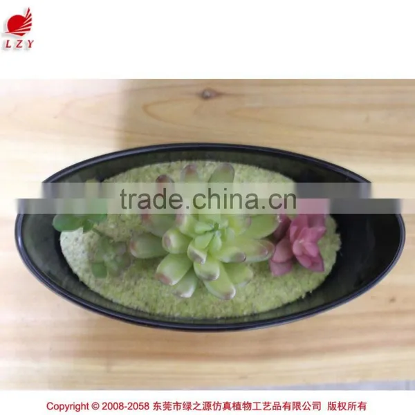 Artificial Mini Plant Potted Succulent Combination Mini Succulent photo-5