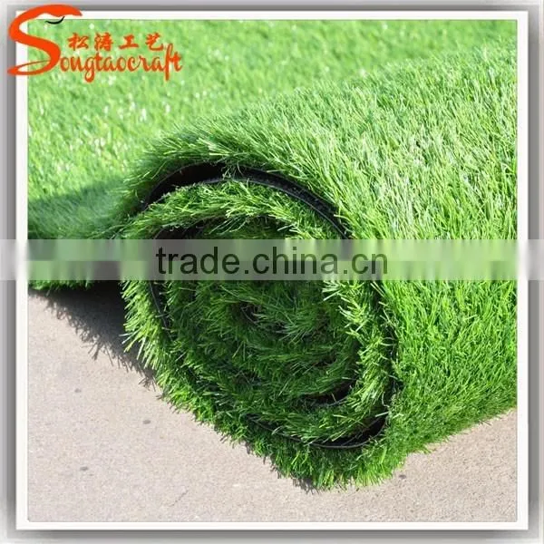 Professional 40mm Height UV Resistance Artificial Turf for Football Pitch photo-5