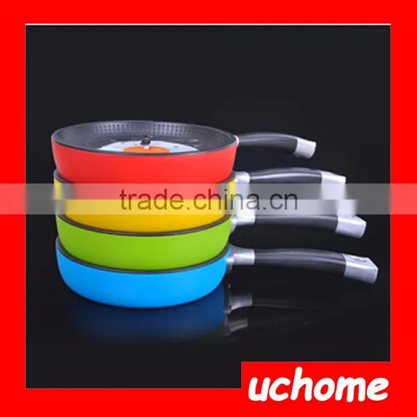 UCHOME Hot Beauty Happy Time Plastic Frying Pan Wall Clock, Decorative Kitchen Fried Egg Pan Wall Clock photo-6